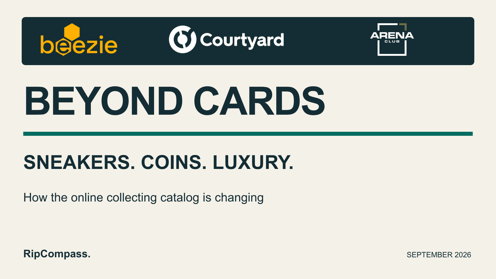 Beyond cards: Beezie, Courtyard and Arena Club expand collectible formats